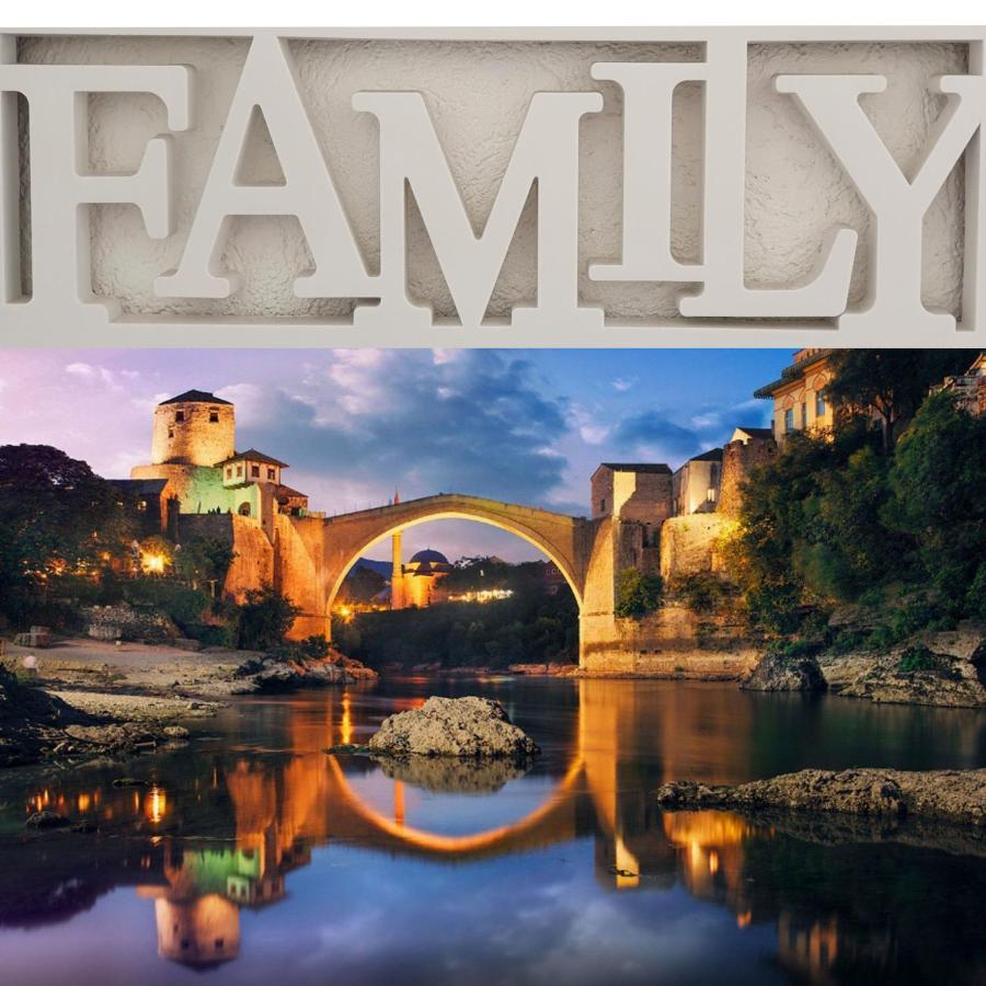 Family Apartment Near Old Town Mostar Kültér fotó